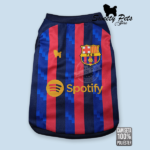 Camisa para Mascotas – Camiseta BARCELONA — Ropa para perros y gatos en El Salvador