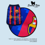 Camisa para Mascotas – Camiseta BARCELONA — Ropa para perros y gatos en El Salvador