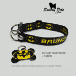 Collar identificacion para perro – batman – ropa y accesorios para perro el salvador – Sweety Pets El salvador