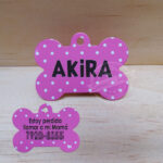 placas id identificacion para perro con diseño personalizado