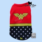 Camisa para Mascotas _Camiseta wonder woman – Ropa para perros y gatos en El Salvador