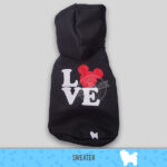 Sueter para perro Sweater – Diseño Love Mikey Mouse – ropa para perro El Salvador – Sweety Pets El Salvador