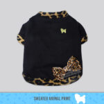Sueter para perro – Diseño ANIMAL PRINT – ropa para perro El Salvador – Sweety Pets El Salvador