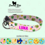 Collar identificacion para perro y gato – diseños de PIÑAS – ropa y accesorios para mascotas El Salvador – Sweety Pets Store