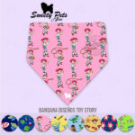 Bandana para perrito o gatitos -diseño TOY STORY – MARCIANOS – ropa y accesorios para perro el salvador – Sweety Pets