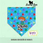 Bandana para perrito o gatitos -diseño 1 RUGRATS – ropa y accesorios para perro – Sweety Pets El Salvador