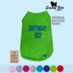 Camisa para perro gato – personalizada con frase o TU TEXTO 5 – Sweety Pets El Salvador