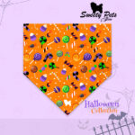 Bandana para perrito o gatitos – Halloween Caramelos 3_2 – ropa y accesorios para perro el salvador – Sweety Pets