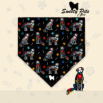 Bandana para perrito o gatitos – catrina 3 – ropa y accesorios para perro el salvador – Sweety Pets