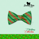 CORBATIN para perrito o gatitos – DISEÑOS NAVIDAD cuadros rojos – ropa y accesorios para perro el salvador – Sweety Pets