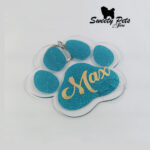 huellita de acrilico personalizada — Sweety Pets El Salvador