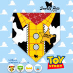 Bandana para perrito o gatitos – COLECCION TOY STORY — BUZZ LIGHTYEAR – ropa y accesorios para perro el salvador – Sweety Pets