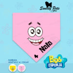 Bandana para perrito o gatitos – BOB ESPONJA COLLECTION – ropa y accesorios para perro el salvador – Sweety Pets