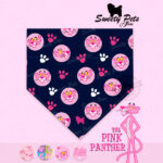 Bandana para perrito o gatitos – PINK PANTHER COLLECTION 01 – ropa y accesorios para perro el salvador – Sweety Pets
