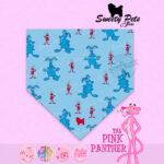 Bandana para perrito o gatitos – PINK PANTHER COLLECTION 01 – ropa y accesorios para perro el salvador – Sweety Pets
