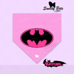 Bandana para perrito o gatitos – BATGIRL – ropa y accesorios para perro el salvador – Sweety Pets