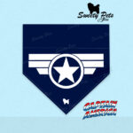 Bandana para perrito o gatitos – CAPITAN AMERICA – ropa y accesorios para perro el salvador – Sweety Pets