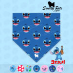 Bandana para perrito o gatitos – Lilo & Stitck 01 – ropa y accesorios para perro el salvador – Sweety Pets