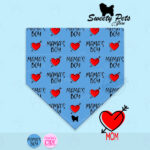 Bandana para perrito o gatitos – MAMAS BOY – ropa y accesorios para perro el salvador – Sweety Pets