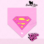 Bandana para perrito o gatitos – SUPERGIRL – ropa y accesorios para perro el salvador – Sweety Pets