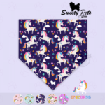 Bandanas para perros – unicornios 03 – ropa y accesorios para perro el salvador – Sweety Pets Store