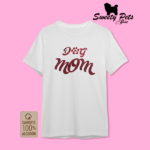 Blusa para Dama – Diseño Dog Mom Glitter