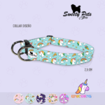 Collares para perros con diseño – unicornios 01 – ropa y accesorios para perro el salvador – Sweety Pets Store