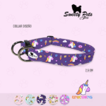 Collares para perros con diseño – unicornios 01 – ropa y accesorios para perro el salvador – Sweety Pets Store
