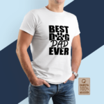 Camisa para Caballero – Diseño Best Dog Dad Ever