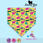 Bandana para perrito o gatitos – COLECCION RETRO – ropa y accesorios para perro el salvador