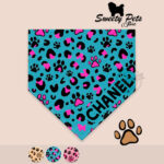 Bandana para perrito o gatitos – animal print 1 – ropa y accesorios para perro el salvador