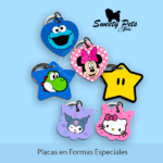 accesorios para perro y gato – placas id identificacion para mascotas PERSONAJES – Sweety Pets El Salvador