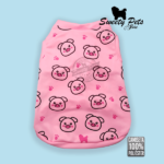 Camisa para Mascotas – Camiseta ceditos rosa — Ropa para perros y gatos en El Salvador