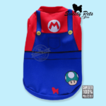 Camisa para Mascotas _Camiseta MARIO BROS – Ropa para perros y gatos en El Salvador