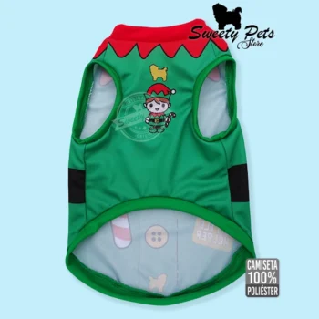 camisa para perro ayudante de santa clau
