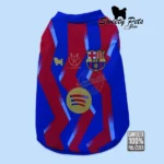 Camisa para Mascotas – Camiseta BARCELONA 2 – Ropa para perros y gatos en El Salvador