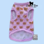 Camisa para Mascotas – Camiseta OSITOS – ROSA – Ropa para perros y gatos – El Salvador