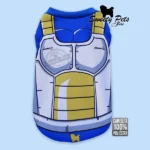 Camisa para Mascotas – Camiseta VEGETA – Ropa para perros y gatos en El Salvador