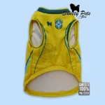 Camisa para Mascotas _Camiseta BRASIL 2026 – Ropa para perros y gatos en El Salvador