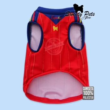 camisa para perro mundial futbol
